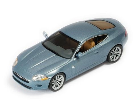 Ixo model MOC079 JAGUAR XK COUPE' 2005 AZUR MET.1:43 Modellino