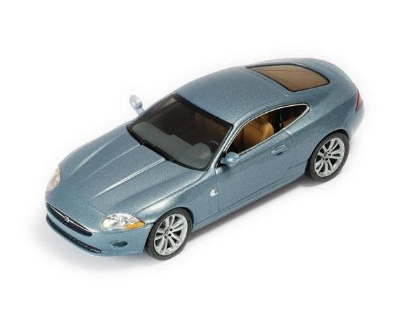 Ixo model MOC079 JAGUAR XK COUPE' 2005 AZUR MET.1:43 Modellino
