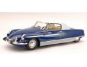 Metal-18 MET18001A CITROEN DS 19 CHAPRON LE DANDY 1967 BLUE/WHITE (LUCI FUNZIONANTI) 1:18 Modellino