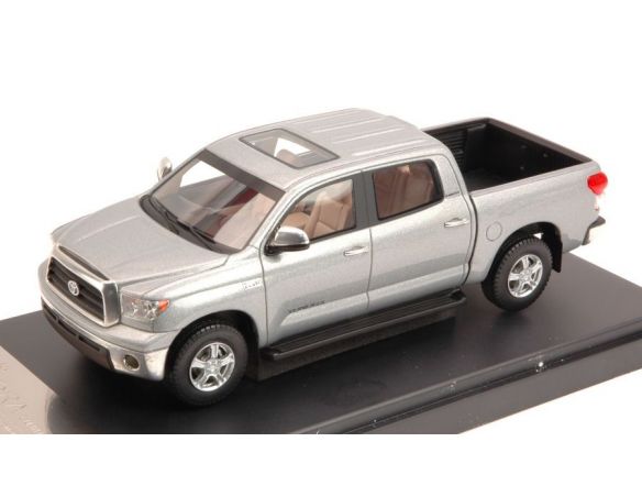 Hi Story Model Cars HS095SL TOYOTA TUNDRA CREWMAX 2008 SILVER 1:43 Modellino
