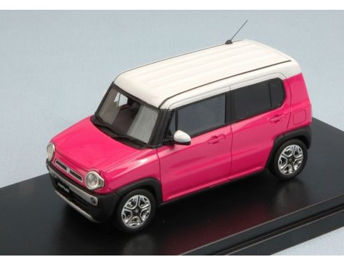 PRODUTTORI VARI HS085PK SUZUKI HUSTLER X TURBO 2014 PINK/WHITE 1:43 Modellino
