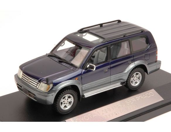 Hi Story Model Cars HS054BL TOYOTA LAND CRUISER PRADO TZ 1996 BLUE 1:43 Modellino