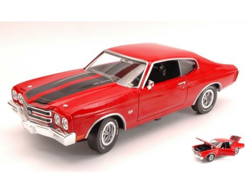 Auto World AWSS109 CHEVROLET CHEVELLE SS 1970 JACK REACHER LA PROVA DECISIVA 1:18 Modellino
