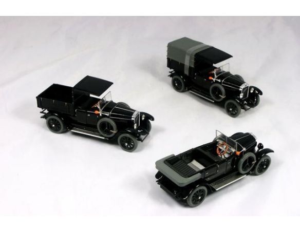 Abrex AB902D3 SKODA LAURIN & KLEMENT COMBI BODY 1927 VAN BLACK 1:43 Modellino