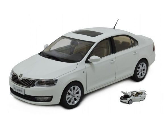 Paudi Model PD2311W SKODA RAPID 2013 WHITE 1:18 Modellino