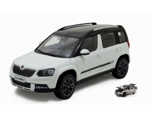 Paudi Model PD2309W SKODA YETI 2013 WHITE 1:18 Modellino