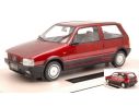 TopMarques TOP02D FIAT UNO TURBO i.e. 1986 AMARANT RED 1:18 Modellino