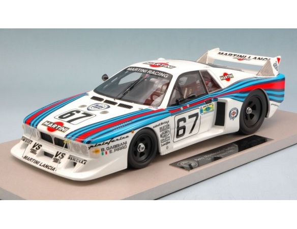 TopMarques TOP21C LANCIA BETA MONTECARLO TURBO MARTINI N.67 LM 1981 GABBIANI-PIRRO LIM.600 Modellino