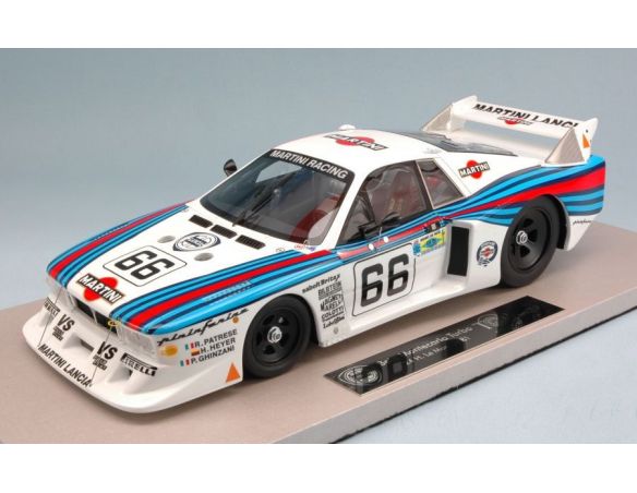 TopMarques TOP21B LANCIA BETA MARTINI N.66 DNF LM 1981 PATRESE-HEYER-GHINZANI LIM.250 1:18 Modellino