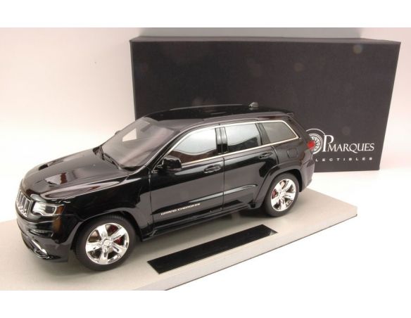TopMarques TOP16C JEEP GRAN CHEROKEE SRT 2015 METALLIC BLACK 1:18 Modellino