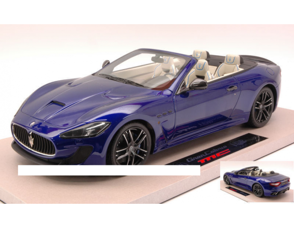TopMarques TOP13A MASERATI GRANCABRIO MC 2013 METALLIC VIOLETBLUE ED.LIM.PCS 500 1:18 Modellino