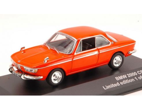 Triple 9 T9-43025 BMW 2000 CS 1966 ORANGE 1:43 Modellino