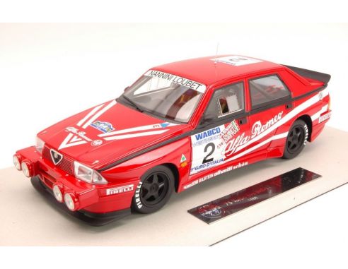 TopMarques TOP32 ALFA ROMEO 75 TURBO EVO N.2 IMSA 1988 NANNINI-LOUBET-ALBORETO 1:18 Modellino