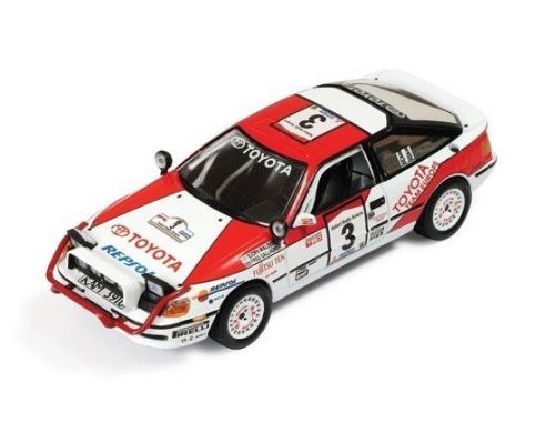 Ixo model RAC107 TOYOTA CELICA 4WD N.3  WINNER SAFARI RALLY 1990 VALDEGAARD-GALLAGHE 1:43 Modellino