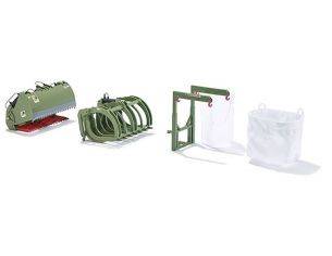 Wiking WK7384 ACCESSORI FRONTALI x TRATTORI 1:32 Modellino