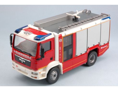 Wiking WK7334 CAMION POMPIERI MAN AT 1:43 Modellino