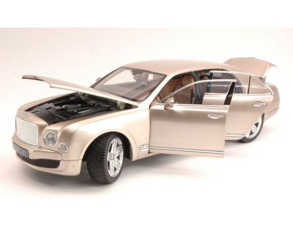 Ixo model RAT43800GO BENTLEY MULSANNE 2010 GOLD 1:18 Modellino