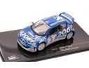 Ixo model RAM334 PEUGEOT 206 WRC N.2 WINNER RALLY CONDROZ 2003 1:43 Modellino