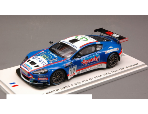 Ixo model SF002 ASTON MARTIN DBRS 9 GT3 N.10 GT FFSA 2010 1:43 Modellino