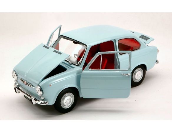 Nostalgie NT024 FIAT 850 SUPER 1964 AZZURRO 1:24 Modellino