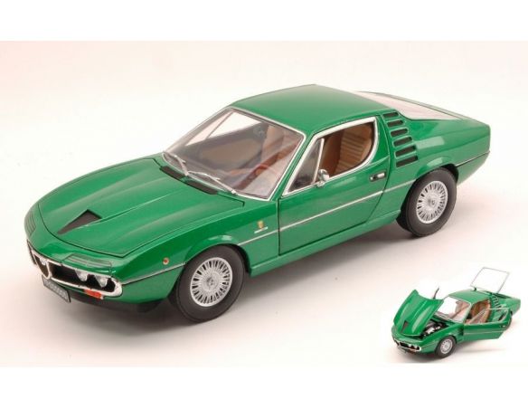 Nostalgie NT031 ALFA ROMEO MONTREAL 1970 METALLIC GREEN 1:24 Modellino