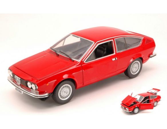 Nostalgie NT036 ALFA ROMEO ALFETTA GT 1.8 1974 RED 1:24 Modellino