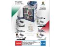 Italeri IT79718 FRECCE TRICOLORI (3xTIPHOON；TORNADO IDS；TORNADO ECR； AMX) Pz.12 1:100 Modellino