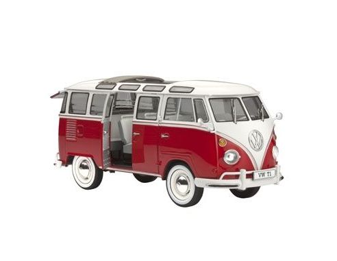 Revell RV7399 VW T 1 SAMBA BUS KIT 1:24 Modellino