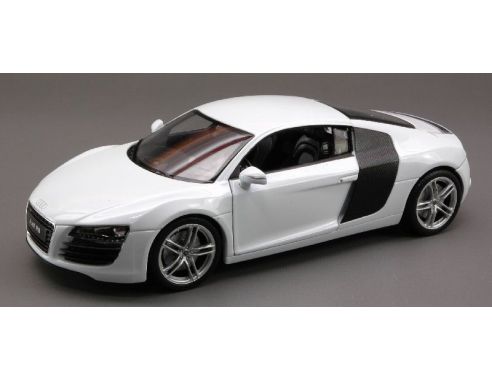 Welly WE0363 AUDI R 8 V10 2007 WHITE 1:24 Modellino
