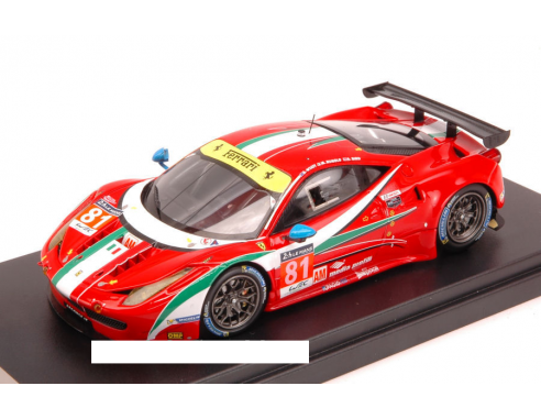 Looksmart LSLM09 FERRARI 458 ITALIA N.81 DNF LM 2014 WYATT-RUGOLO-BIRD 1:43 Modellino