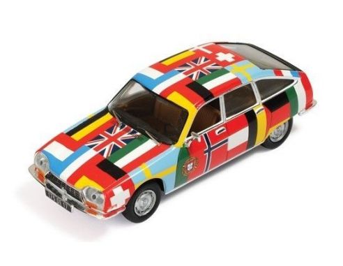 Ixo model CLC140 CITROEN GS 1971 VOITURE SANS FRONTIERES 1:43 Modellino