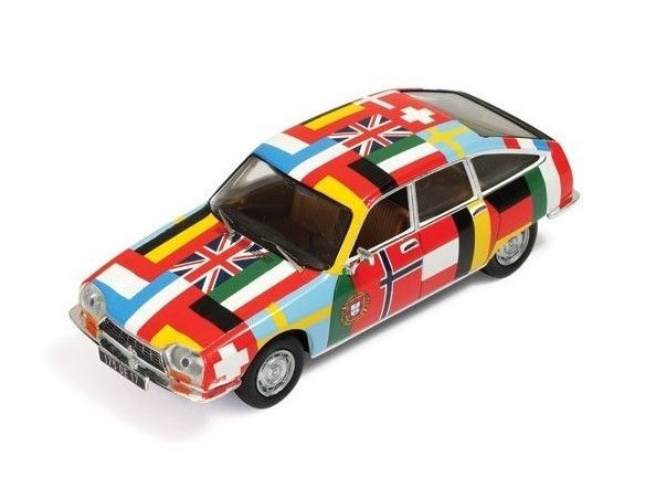 Ixo model CLC140 CITROEN GS 1971 VOITURE SANS FRONTIERES 1:43 Modellino