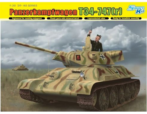Dragon D6449 T-34 747 (R) '39-'45 SERIES PANZERKAMPFWAGEN MOD.1942  KIT 1:35 Modellino