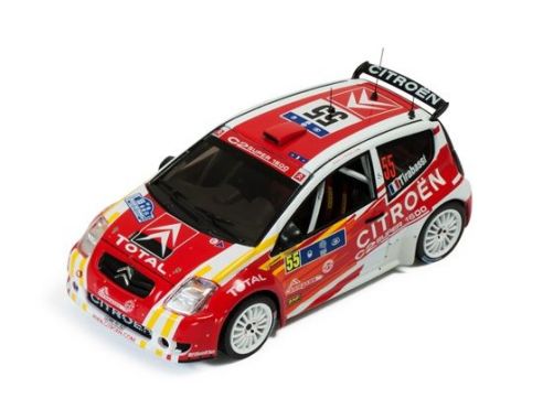 Ixo model RAM245 CITROEN C2 N.55 WINNER TOUR DE CORSE 2006 B.TIRABASSI-J.RENUCCI 1:43 Modellino