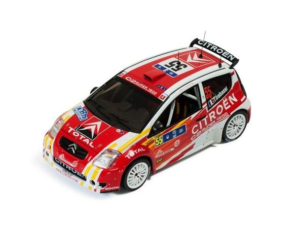 Ixo model RAM245 CITROEN C2 N.55 WINNER TOUR DE CORSE 2006 B.TIRABASSI-J.RENUCCI 1:43 Modellino