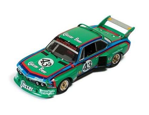 Ixo model LMC150 BMW 3.5 CSL GR.5 N.43 38th LM 1976 D.QUESTER-A.PELTIER-A.KREBS 1:43 Modellino