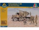 Italeri IT7508 AUTOCANNONE R 03 W/90 KIT 1:72 Modellino