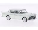 Neo Scale Models NEO44665 RAMBLER CUSTOMS SIX SEDAN LIGHT TURQUOIS/WHITE 1:43 Modellino