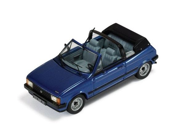 Ixo model CLC175 TALBOT SAMBA CABRIOLET'83 BLUE 1:43 Modellino