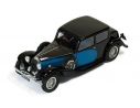 Ixo model MUS058 BUGATTI TYPE 57 GALIBIER 1935 BLACK AND BLUE 1:43 Modellino