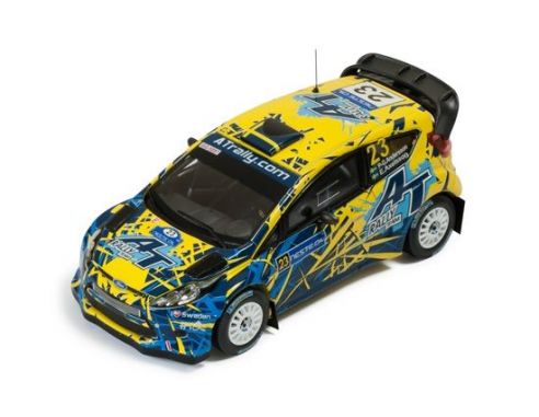 Ixo model RAM552 FORD FIESTA N.23 8th FINLAND RALLY 2013 P-G.ANDERSSON-E.AXELSSON 1:43 Modellino