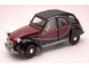 Welly WE4009AM CITROEN 2 CV CHARLESTON 1980 AMARANT/BLACK 1:24 Modellino