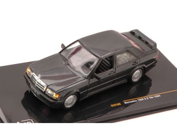 Ixo model CLC188 MERCEDES 190E 2.3 16V 1984 BLACK MET.1:43 Auto Stradali
