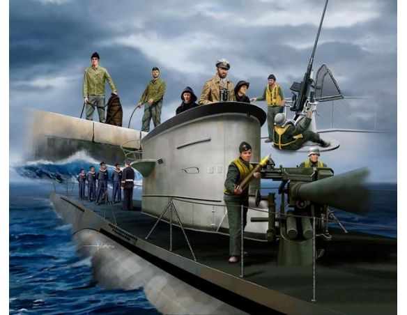 Revell RV2525 GERMAN MARINES WWII KIT 1:72 Modellino