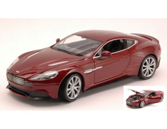 Welly WE0295 ASTON MARTIN VANQUISH 2012 AMARANT 1:24 Modellino