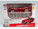 Maisto MI39130 FERRARI CALIFORNIA T (CLOSED TOP) 2014 AMARANT KIT 1:24 Modellino