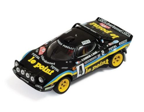 Ixo model RAC210 LANCIA STRATOS HF N.4 MONTE CARLO 1981 MAHE-DARNICHE 1:43 Modellino