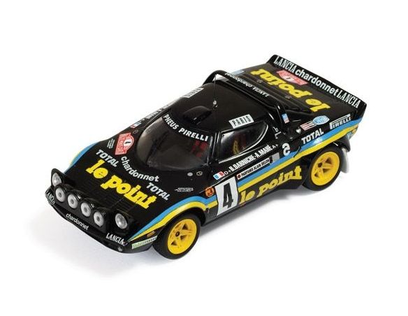 Ixo model RAC210 LANCIA STRATOS HF N.4 MONTE CARLO 1981 MAHE-DARNICHE 1:43 Modellino