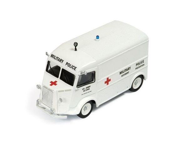 Ixo model CLC211 CITROEN TYPE H US ARMY AMBULANCE 1967 1:43 Modellino