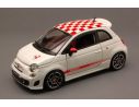 Bburago BU22111W FIAT NUOVA 500 ABARTH 2008 WHITE 1:24 Modellino